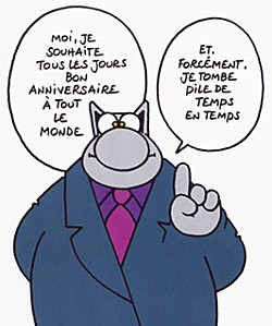 Le Chat Anniversaire
